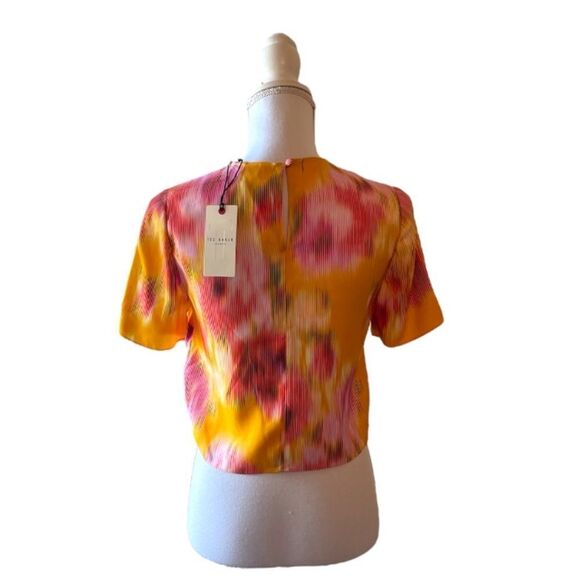 Ted Baker Hitaku Abstract Print Top ~NWT~ - Picture 3 of 3